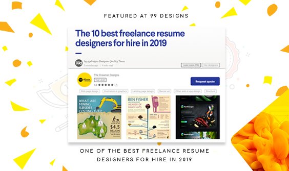 One of the best freelance resume designers for hire in 2019