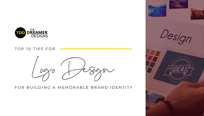 10 Logo Design Tips - Blog Feature image